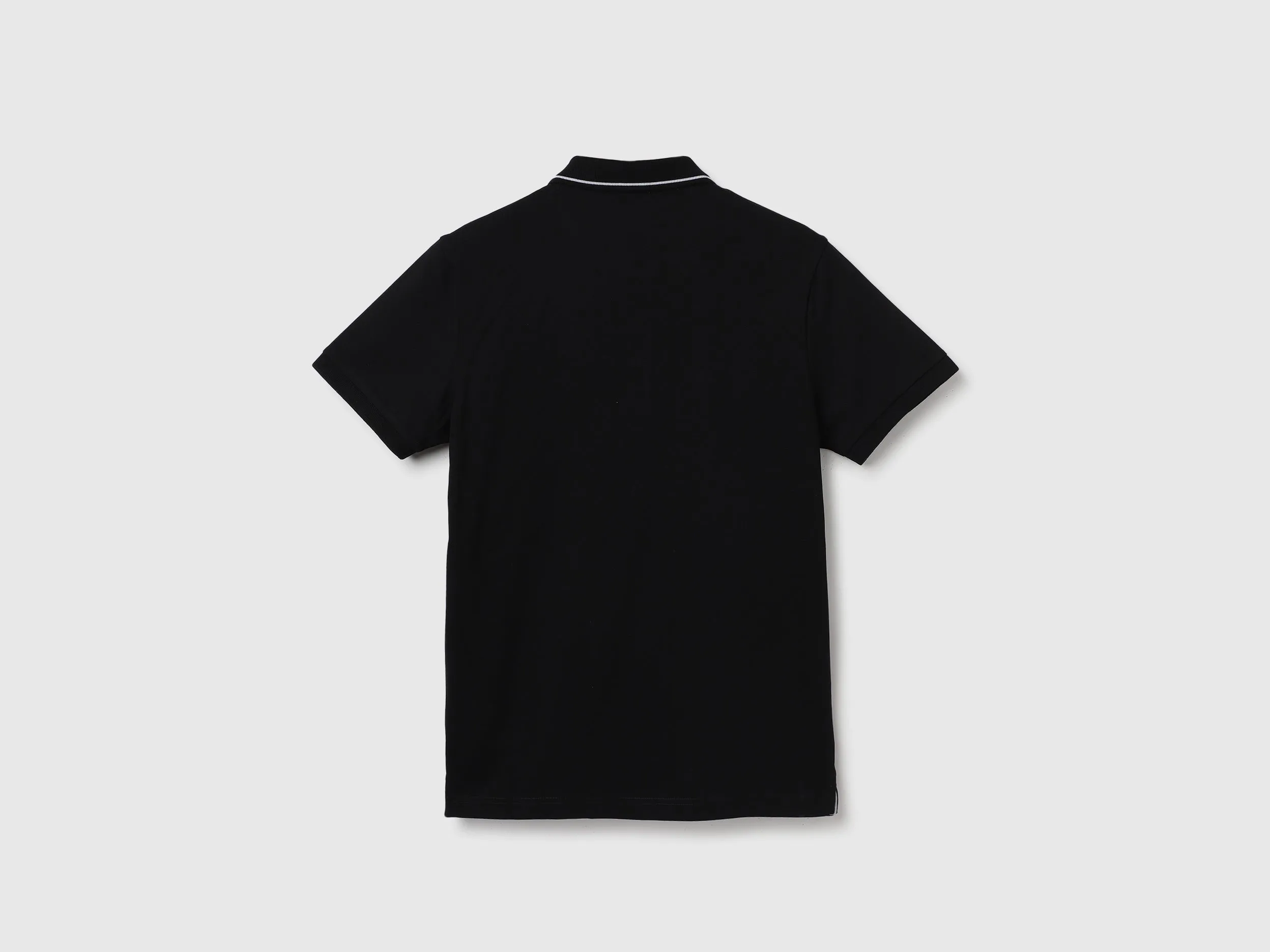 Regular Fit Polo Collar Solid T-Shirt