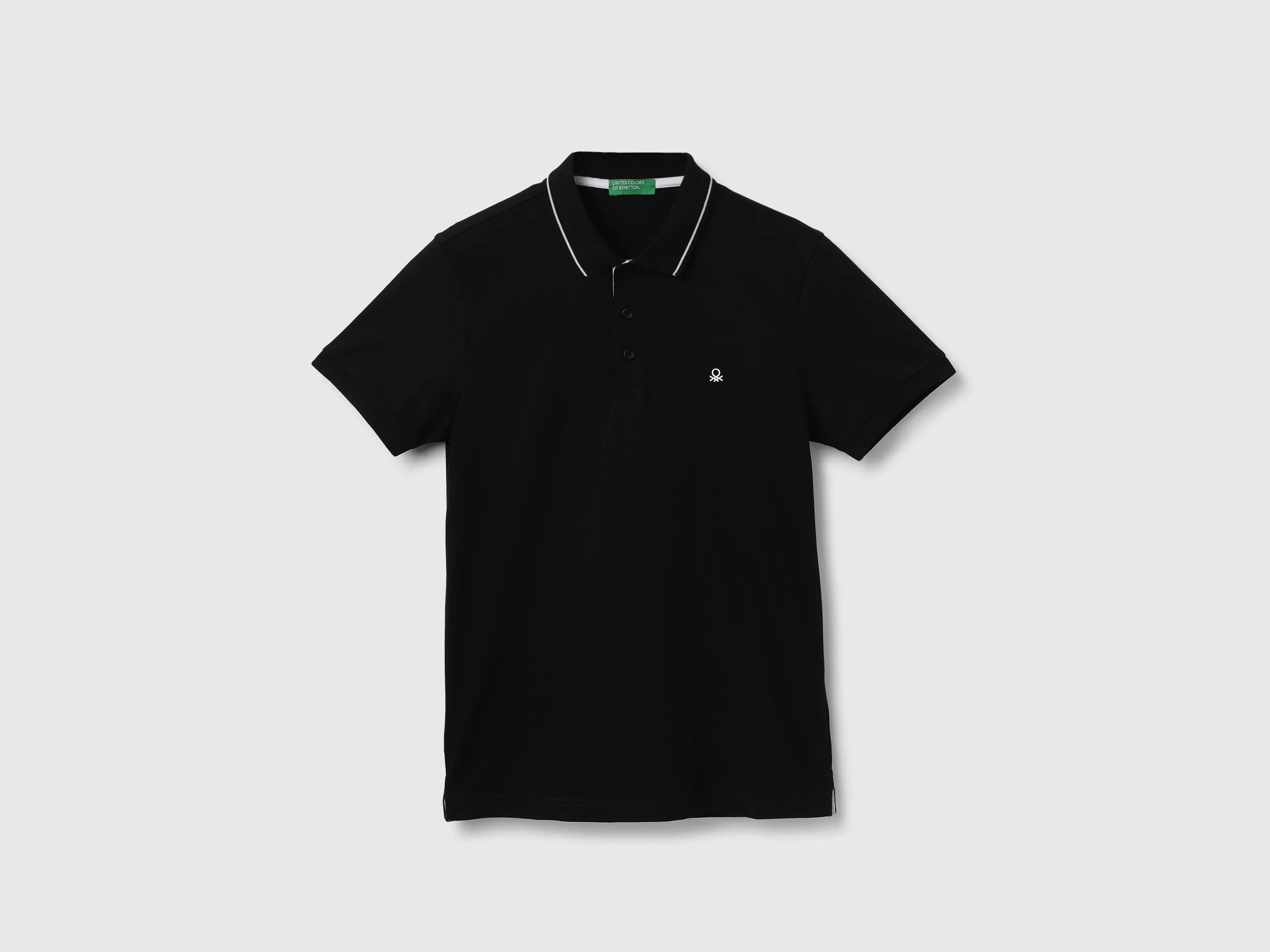 Regular Fit Polo Collar Solid T-Shirt