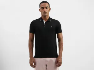 Regular Fit Polo Collar Solid T-Shirt