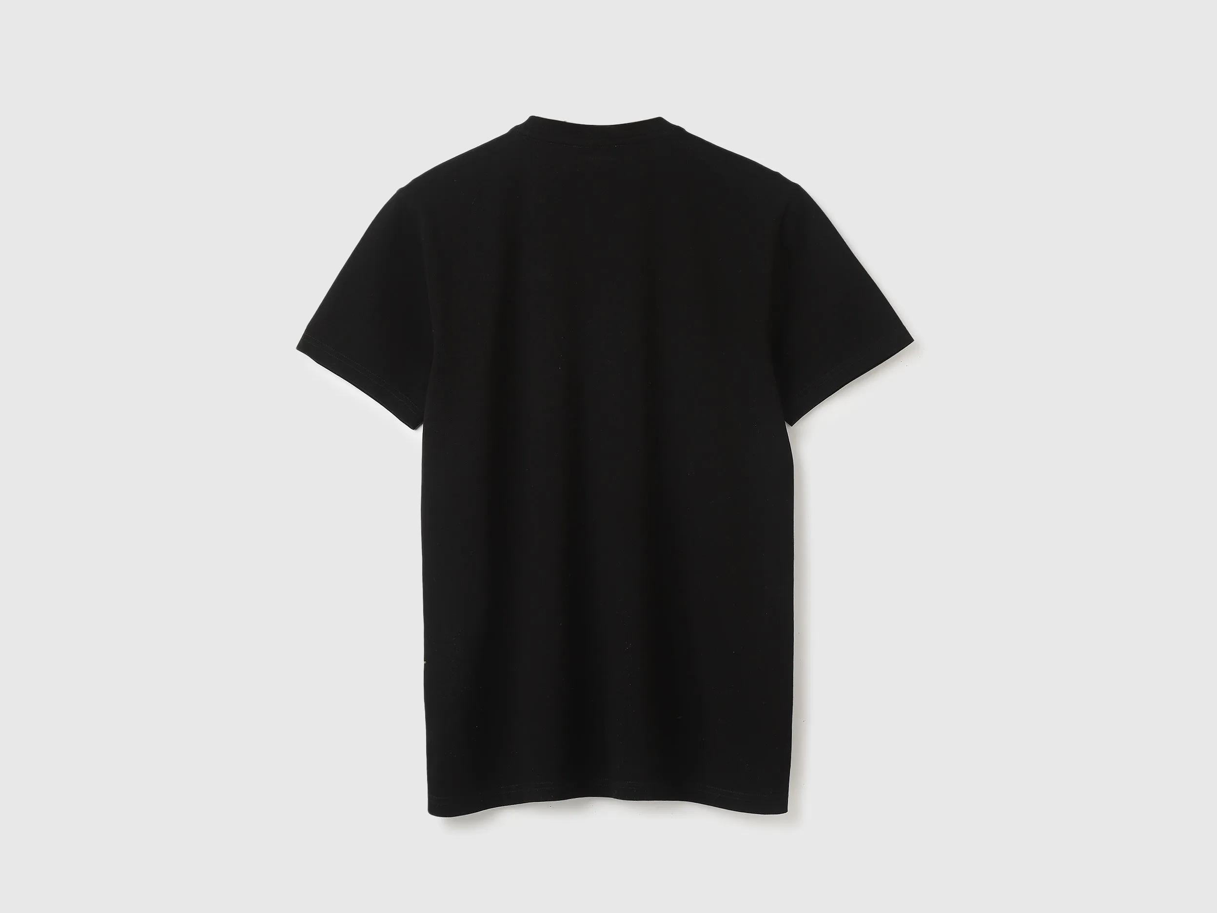 Regular Fit Round Neck Solid Tshirt