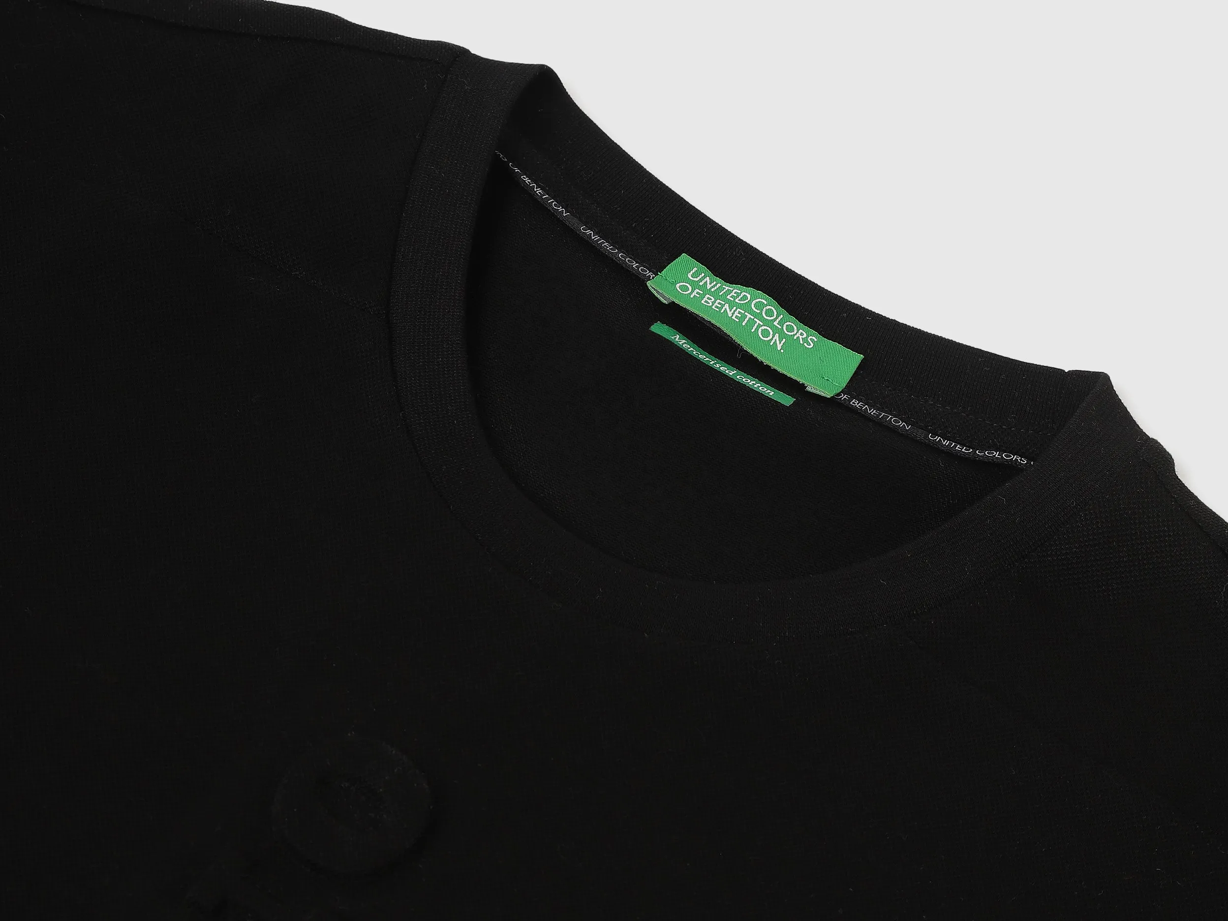Regular Fit Round Neck Solid Tshirt