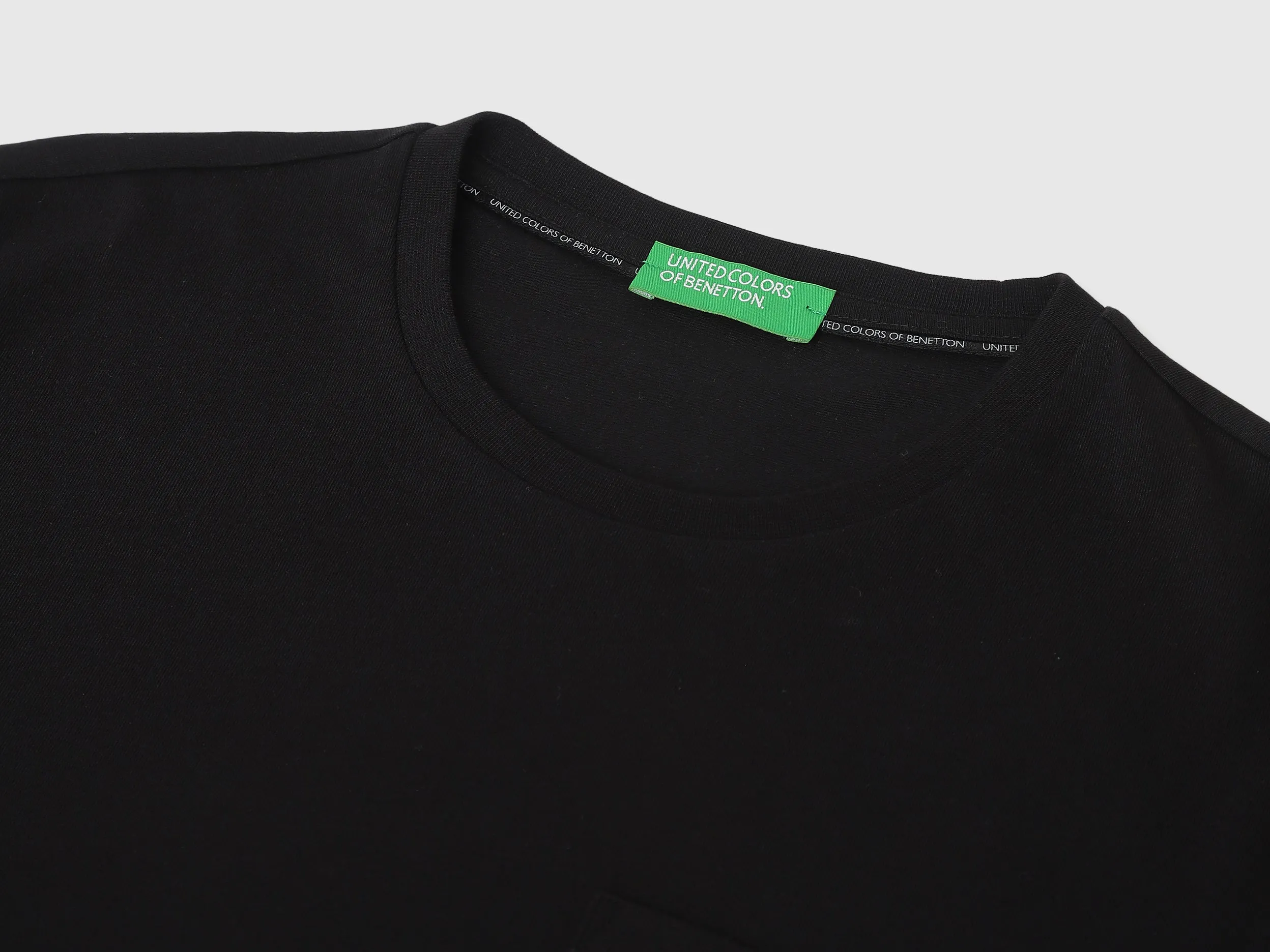 Regular Fit Round Neck Solid Tshirt