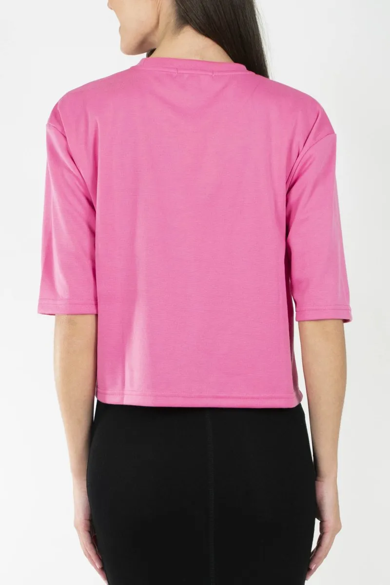 REMI TEE PLAIN (PINK)