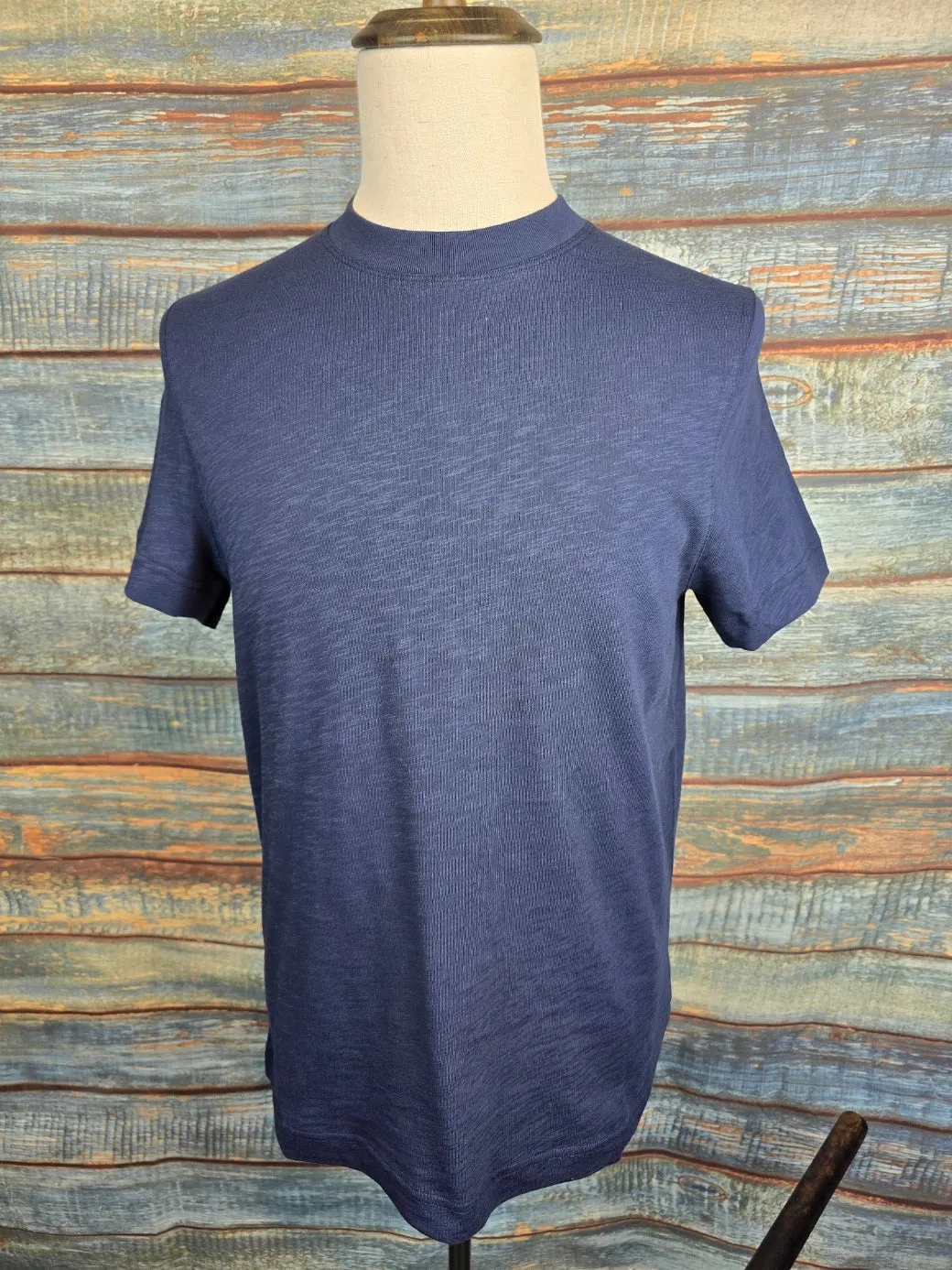 Remus Uomo Tapered Fit Cotton Crew Neck Tee