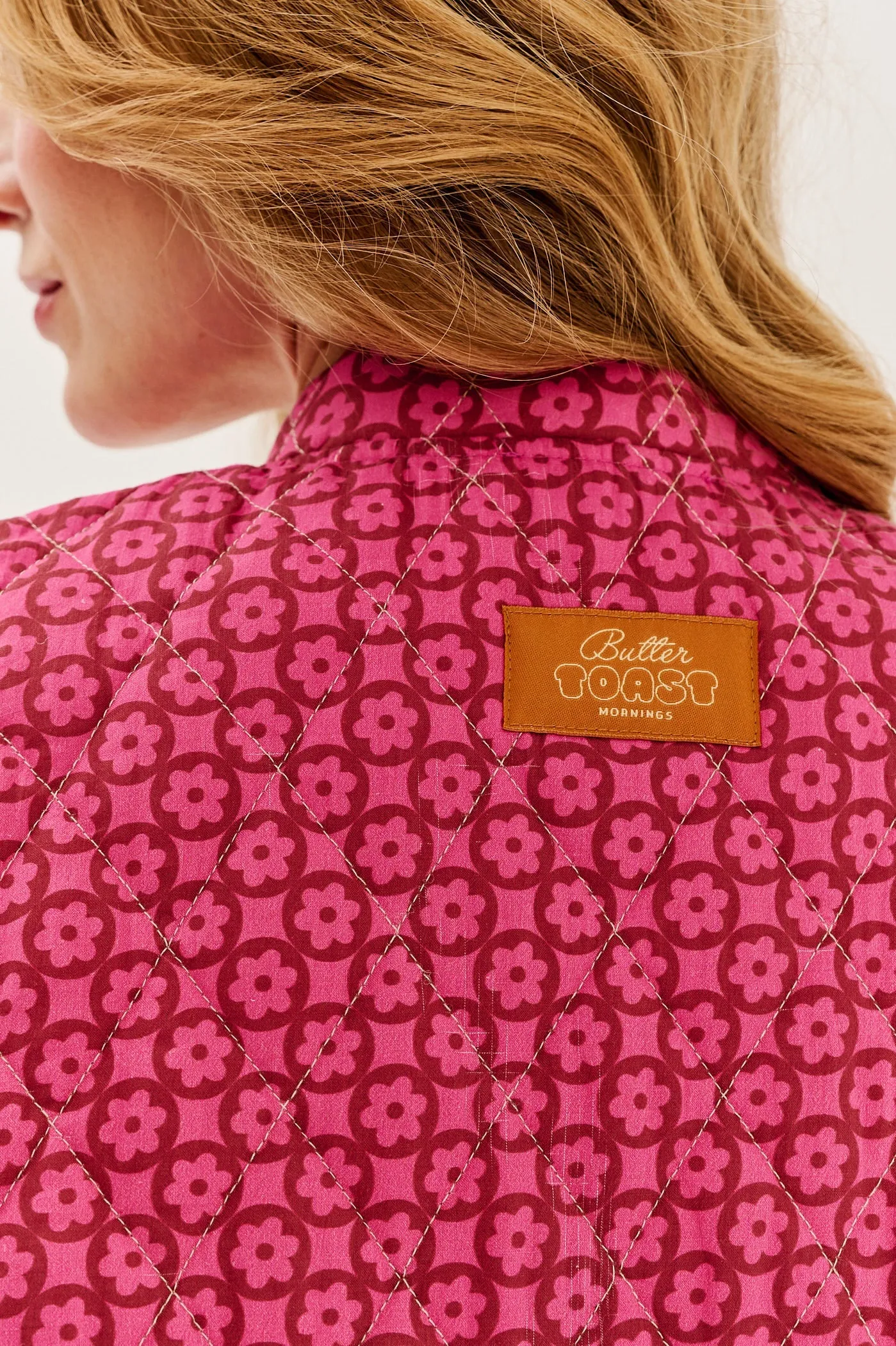 Retro Spring lightweight quilted jacket