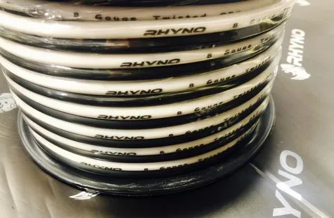 RHYNO 8 GAUGE OFC SPEAKER WIRE | 100FT SPOOL