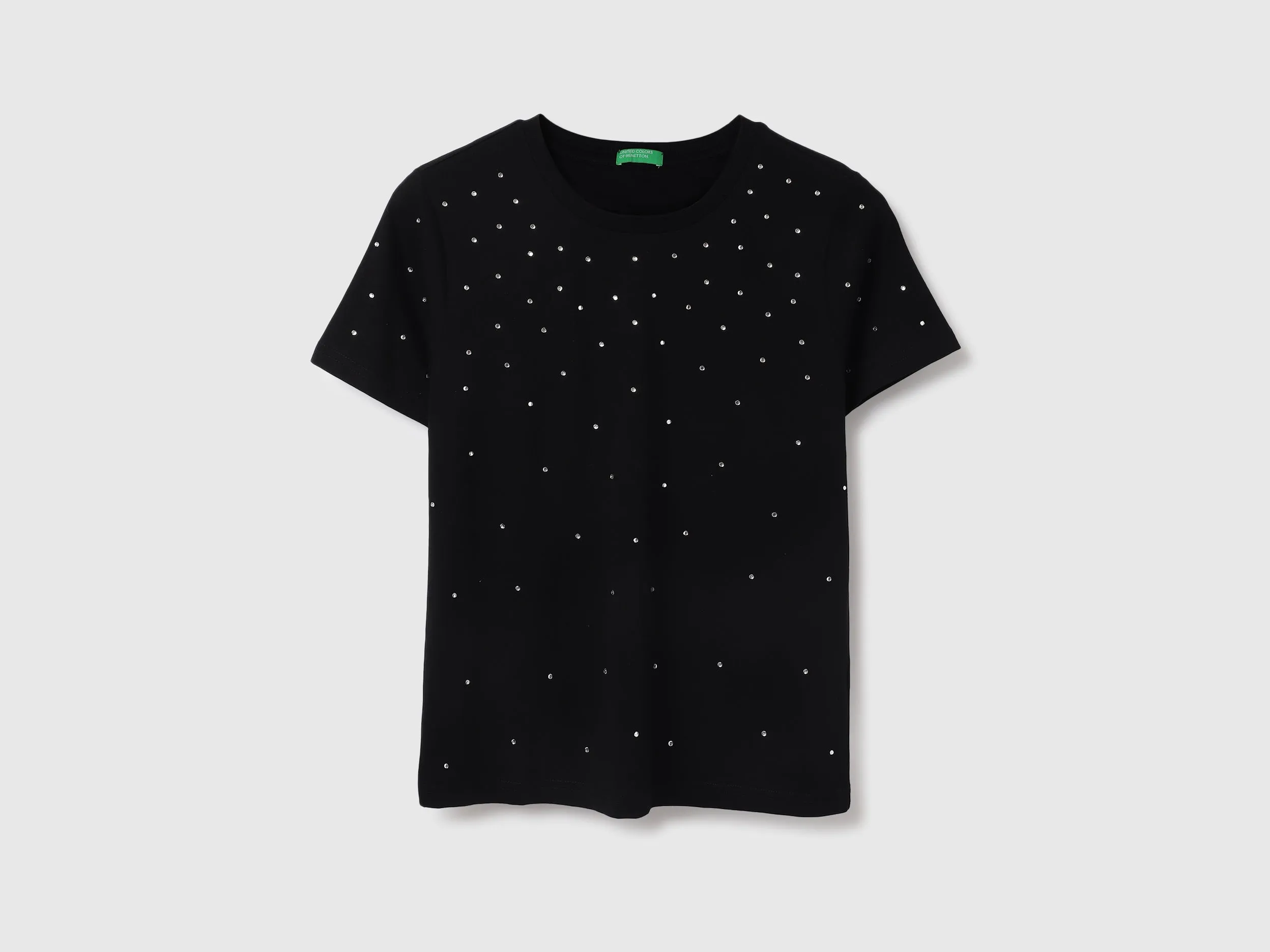 Round Neck Embellished Tshirt