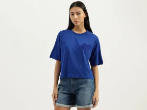 Round Neck Solid Tshirt