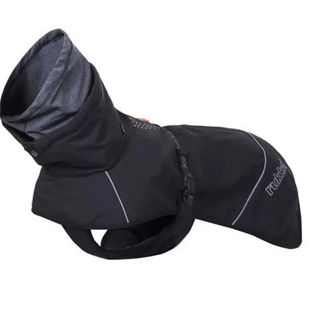 Rukka Pets Warmup Outdoor Windproof Thermal Adventure Dog Jacket Black