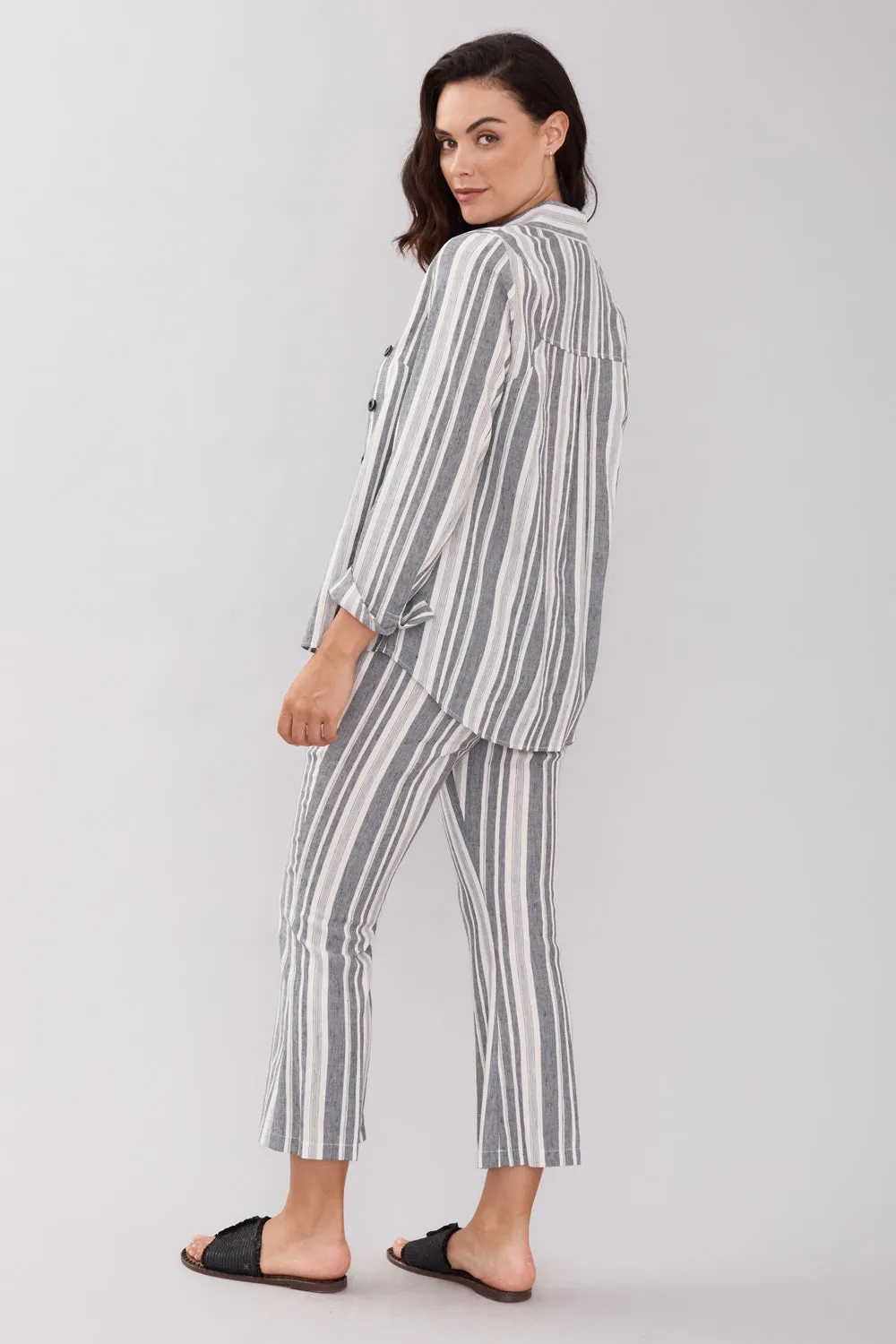 Ruth Shirt Jacket - Liberty Linen: FINAL SALE