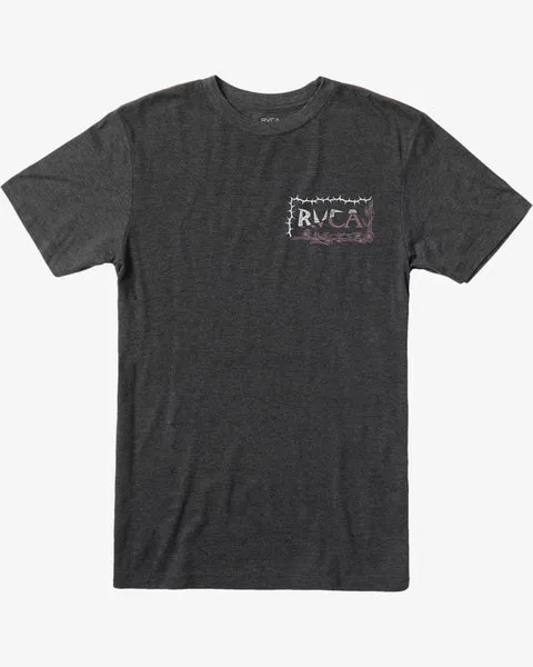RVCA Mens Sharp Split Short Sleeve T-Shirt