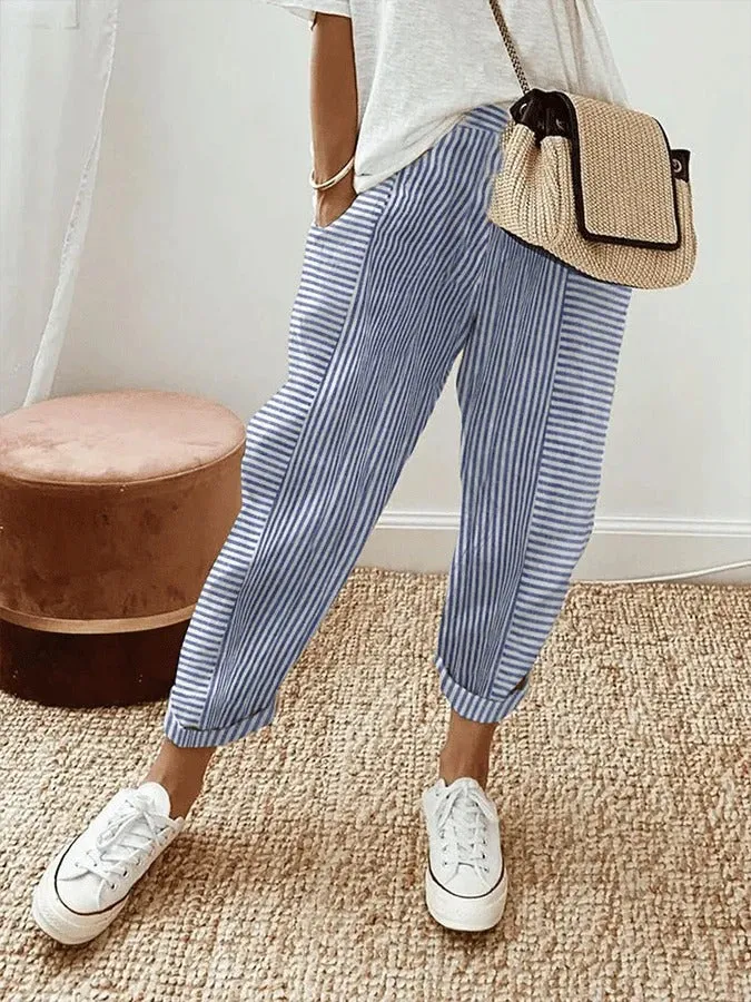 Rylee | Striped Pants
