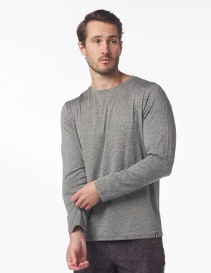 Salton Long Sleeve: Black Heather