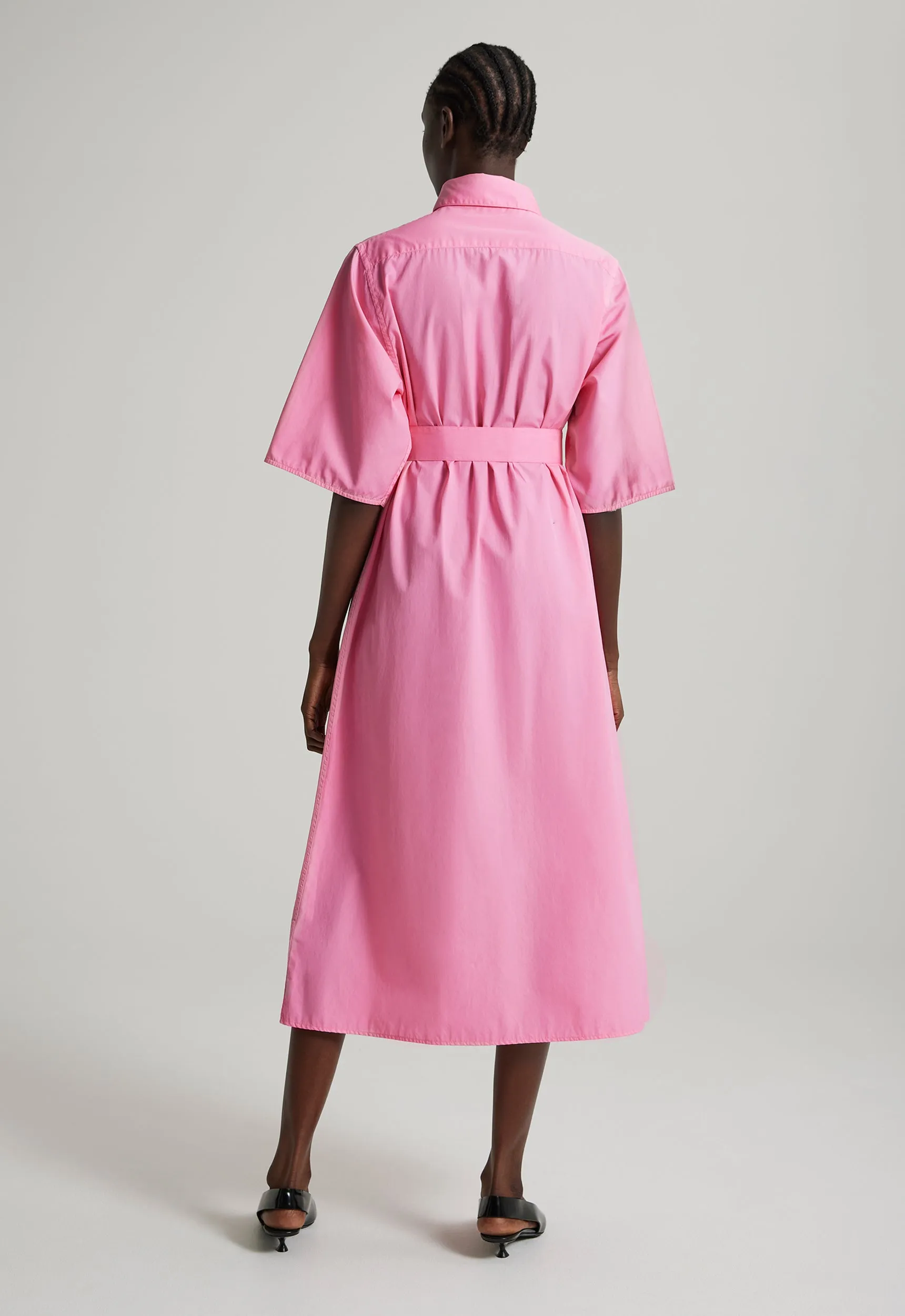 Sand Cotton Dress - Pop