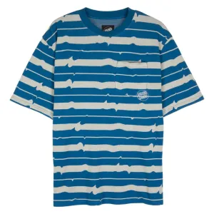 Santa Cruz Custom T-Shirt Fracture T-Shirt - Navy / Tan