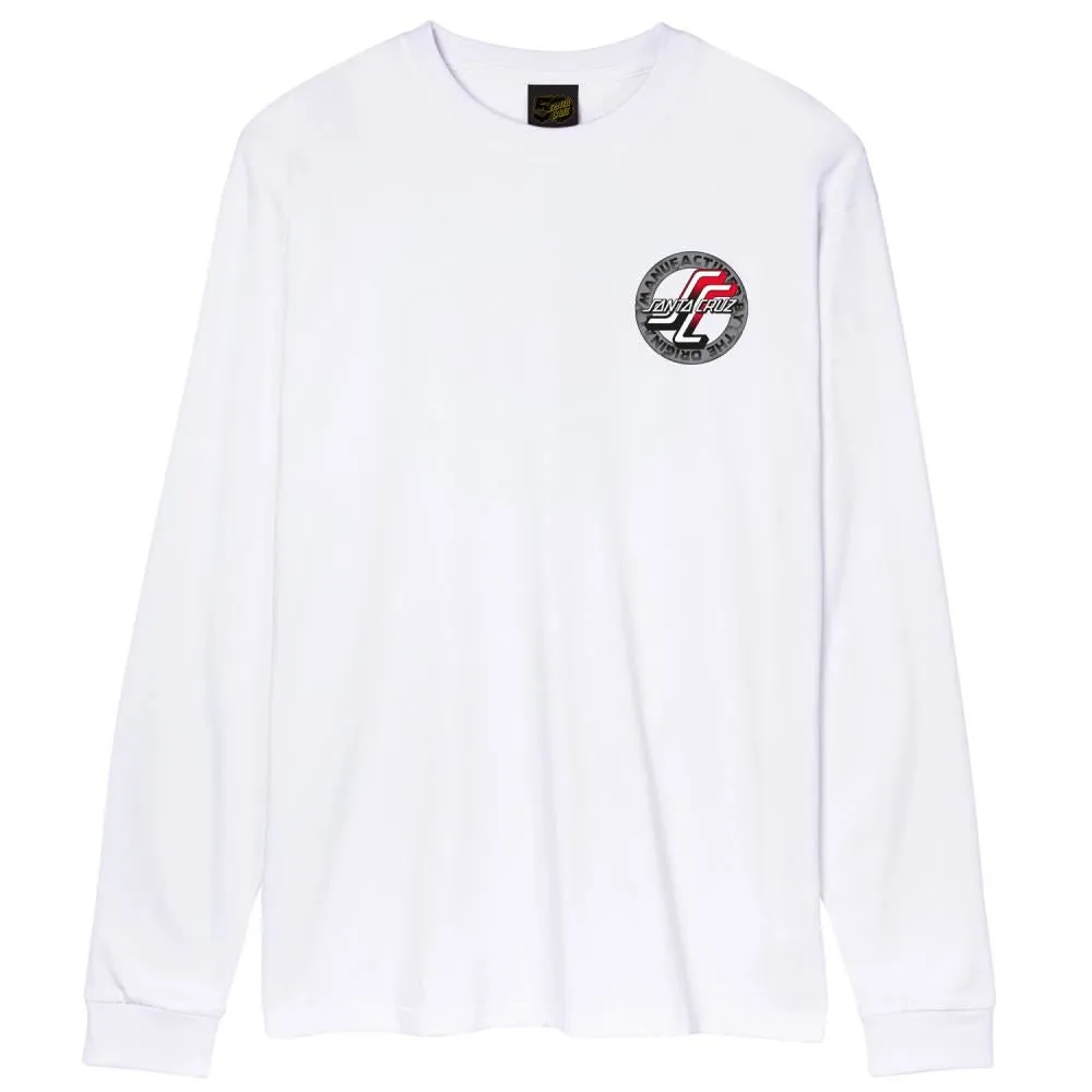 Santa Cruz Longsleeve T-Shirt MFG OGSC L/S T-Shirt - White