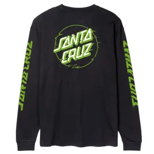 Santa Cruz Longsleeve T-Shirt Vivid Other Dot L/S T-Shirt - Black