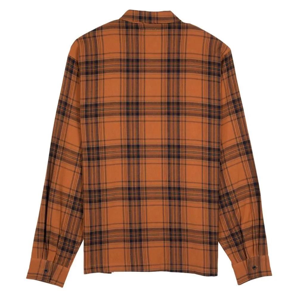 Santa Cruz Shirt El Jefe L/S Shirt - Terracotta Check