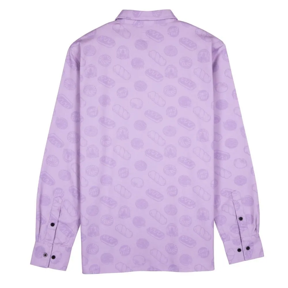 Santa Cruz Shirt McCoy Donut Dog Shirt - Digital Lavender
