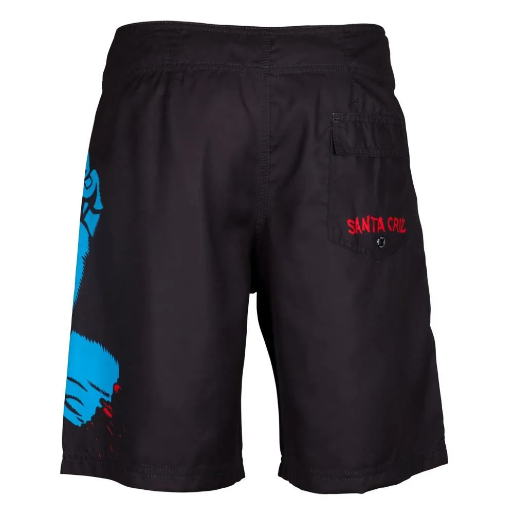Santa Cruz Swimshort Screaming Hand Boardshort - Black