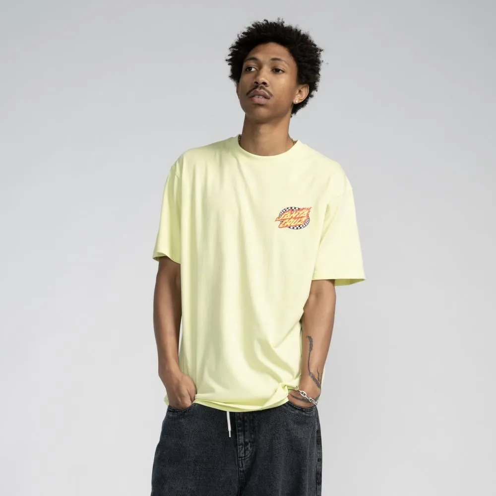 Santa Cruz T-Shirt Goal Flame - Matcha