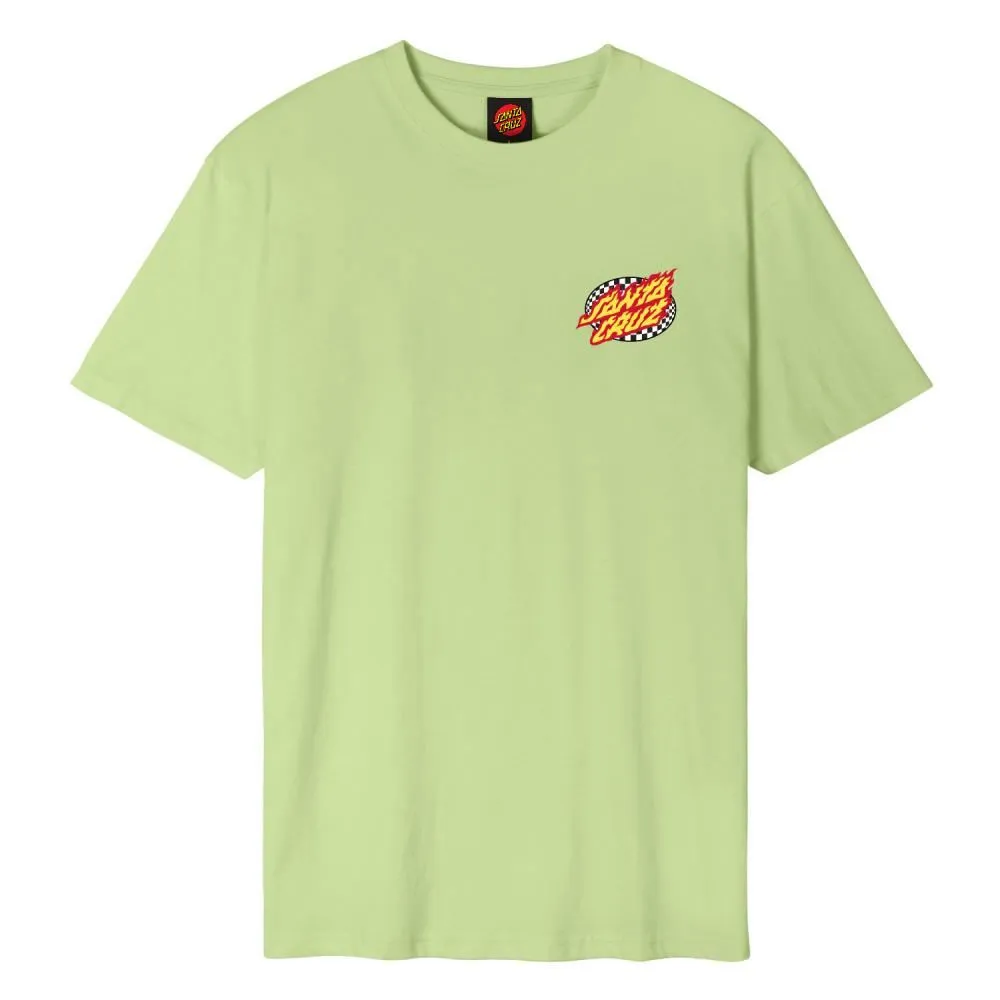 Santa Cruz T-Shirt Goal Flame - Matcha