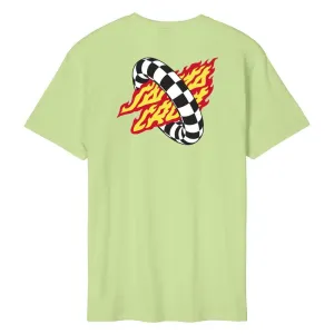 Santa Cruz T-Shirt Goal Flame - Matcha