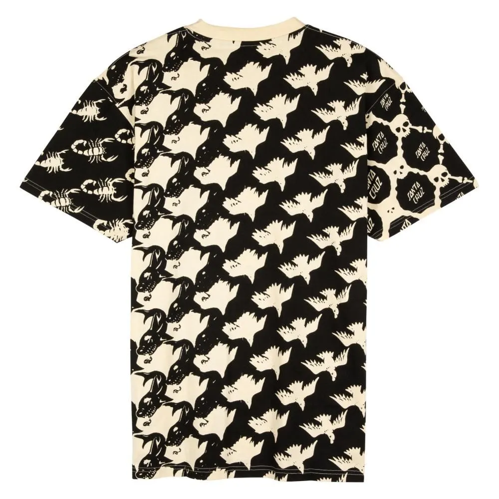 Santa Cruz T-Shirt Meyer Freestyle - Chalk