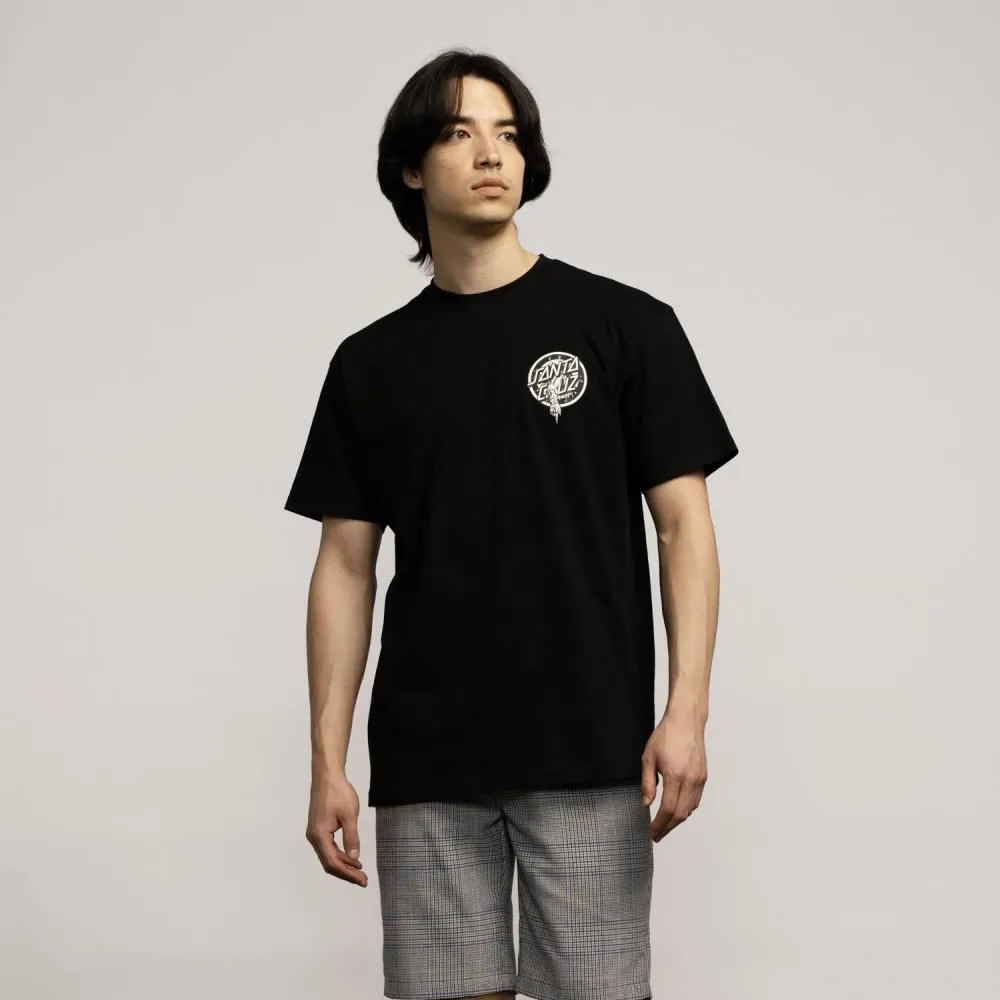 Santa Cruz T-Shirt Roskopp Evo 2 T-Shirt - Black