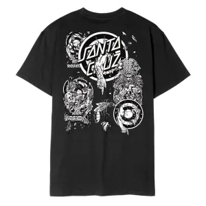 Santa Cruz T-Shirt Roskopp Evo 2 T-Shirt - Black