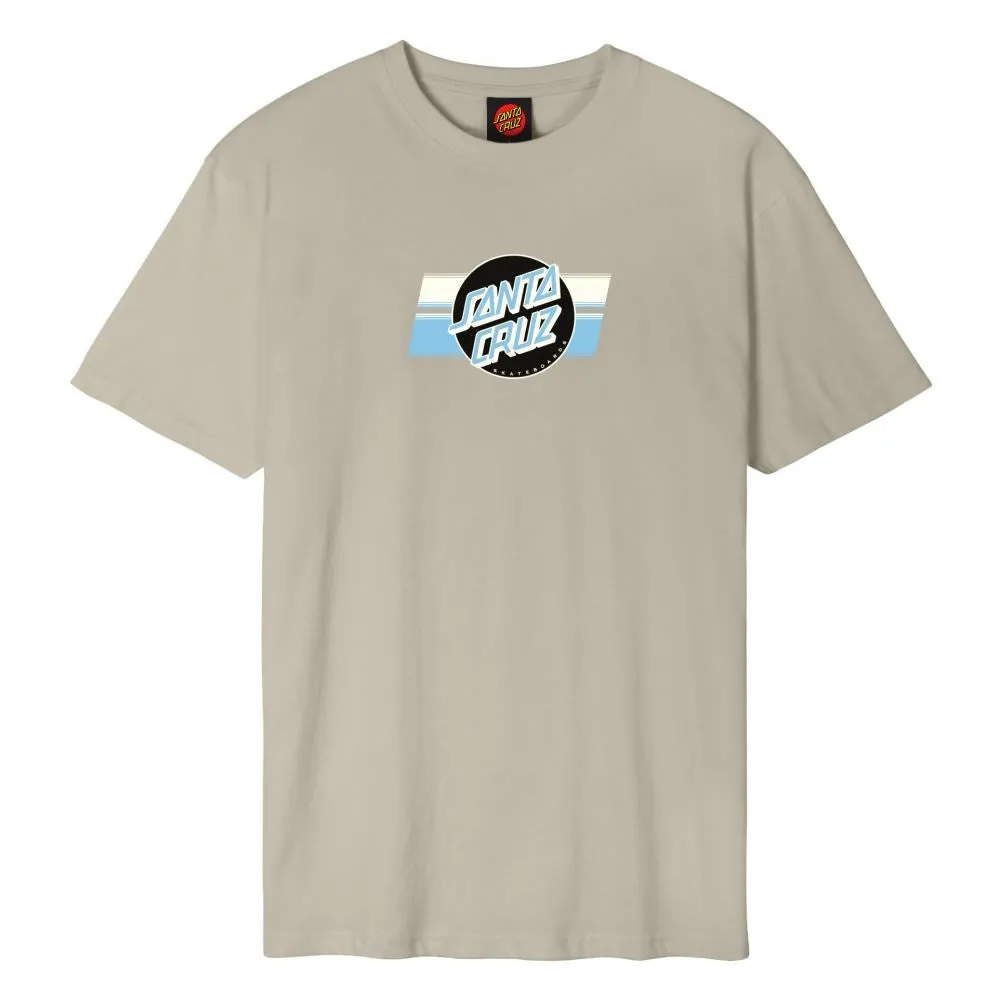 Santa Cruz T-Shirt Sundown Dot T-Shirt - Nickel