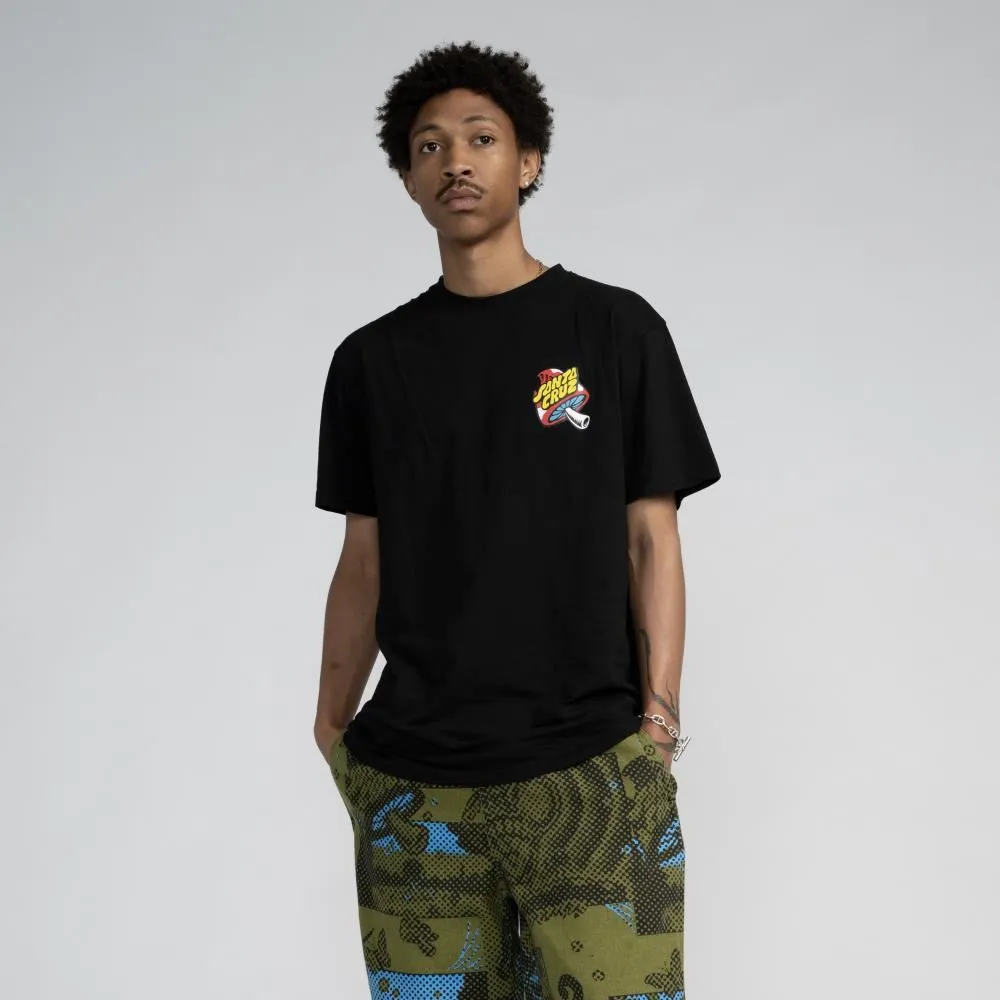Santa Cruz T-Shirt Winkowski 8Ballr Comic - Black