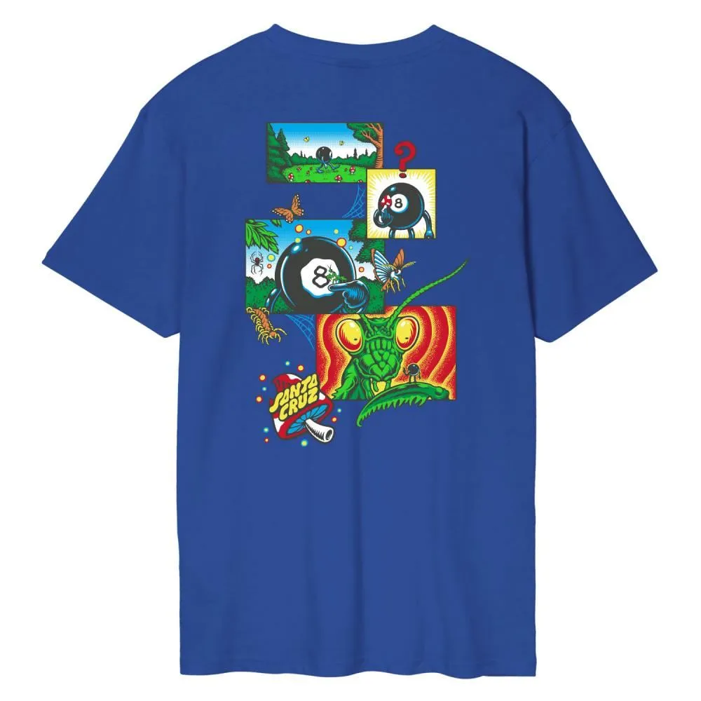 Santa Cruz T-Shirt Winkowski 8Ballr Comic - Ultramarine