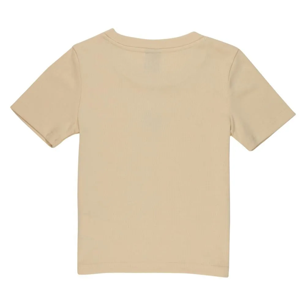 Santa Cruz Womens T-Shirt Classic Dot Emb T-Shirt - Beige
