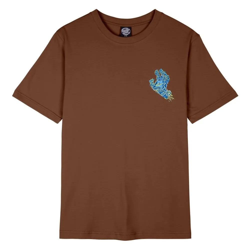 Santa Cruz Womens T-Shirt Tubular Hand T-Shirt - Sepia