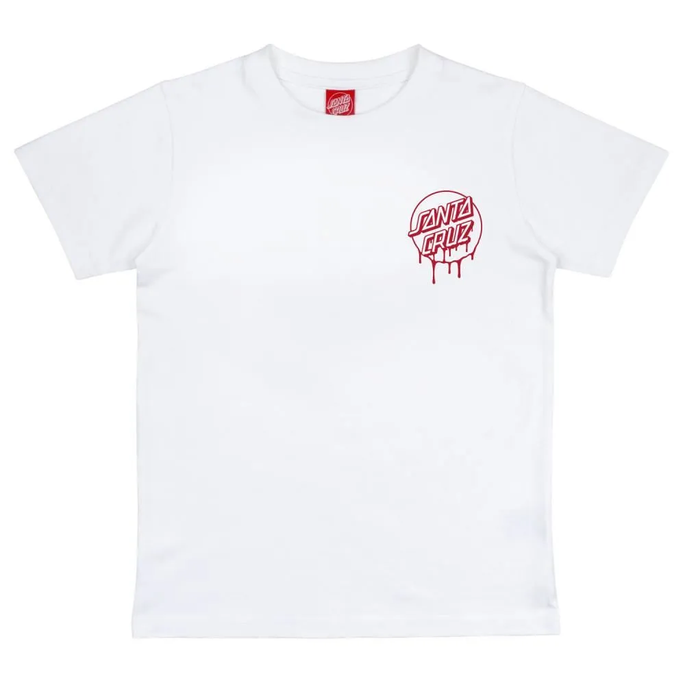Santa Cruz Youth T-Shirt Youth Popsicle Hand T-Shirt - White