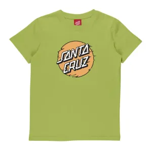 Santa Cruz Youth T-Shirt Youth Vivid Other Dot Front - Apple