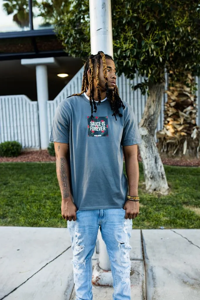 Sauce Is Forever (Black Rose Box) | Smoky Tee