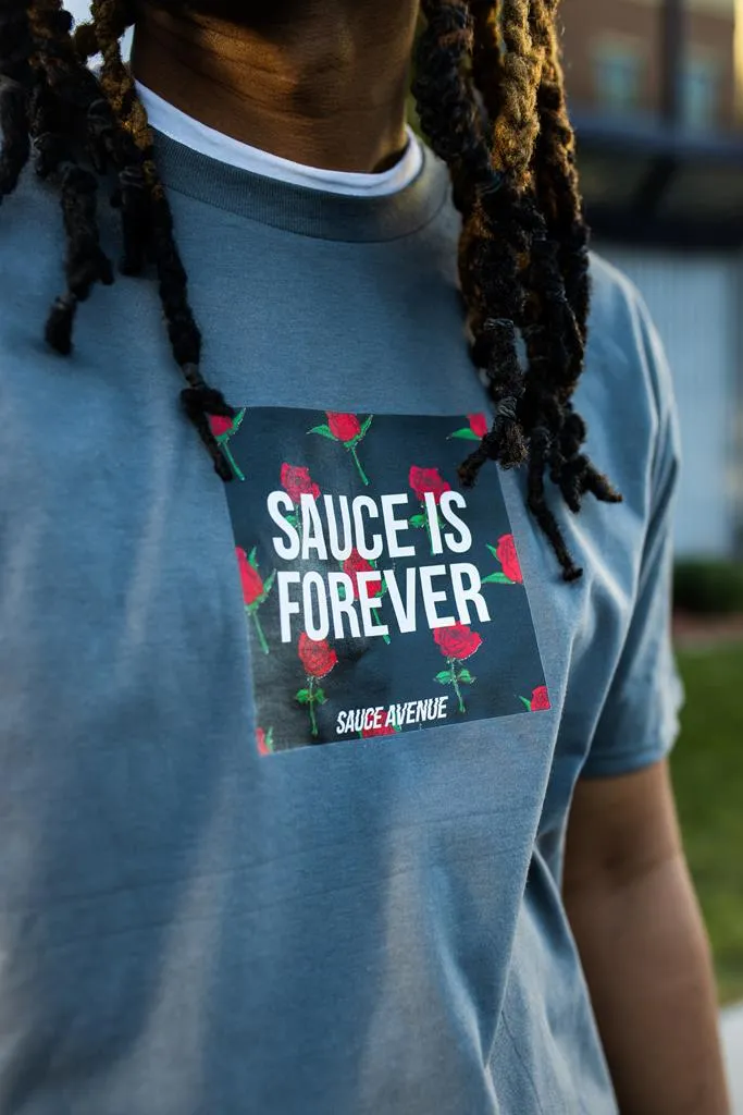 Sauce Is Forever (Black Rose Box) | Smoky Tee