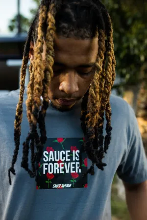 Sauce Is Forever (Black Rose Box) | Smoky Tee