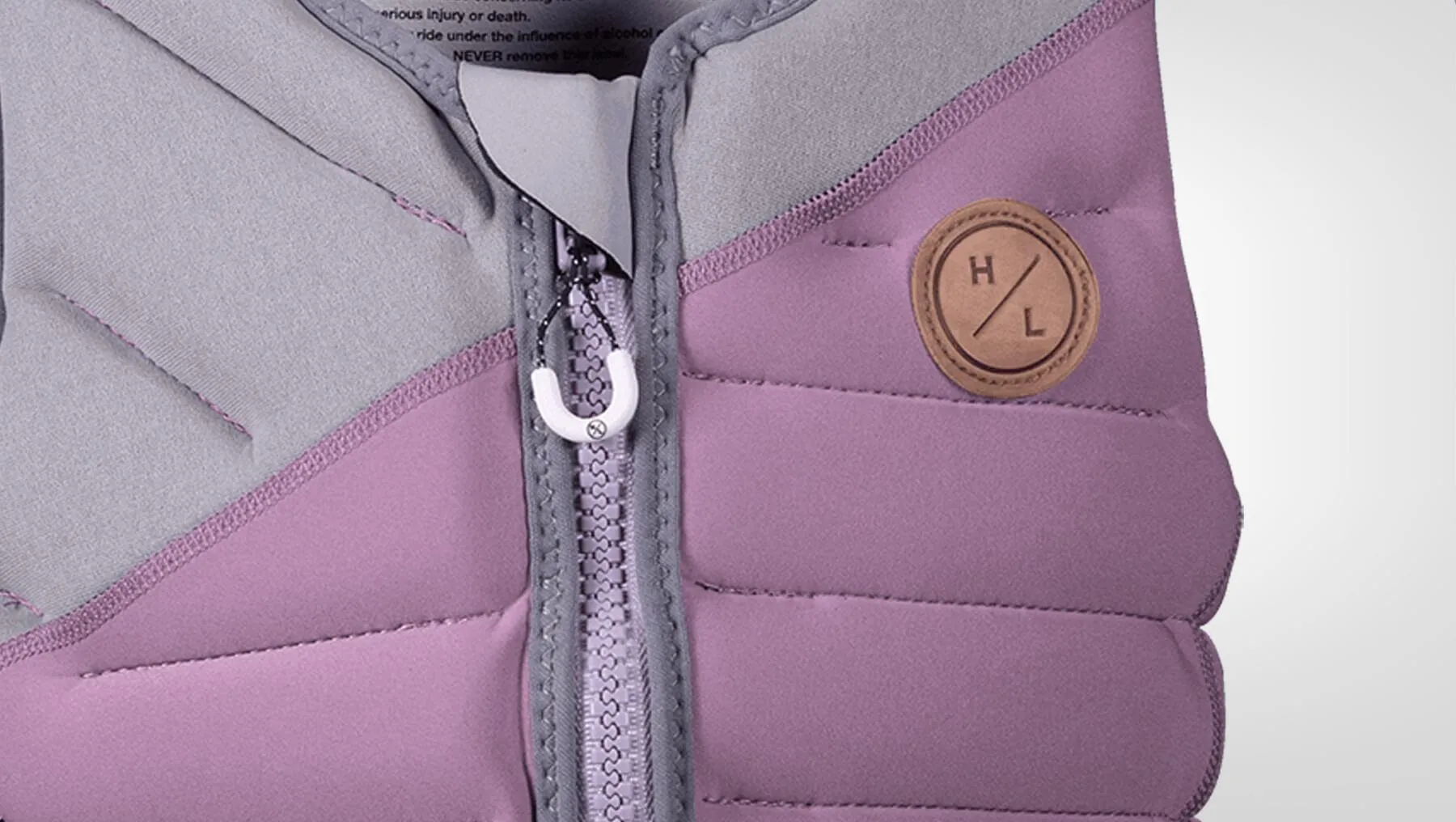 Scandal Vest Gray / Violet