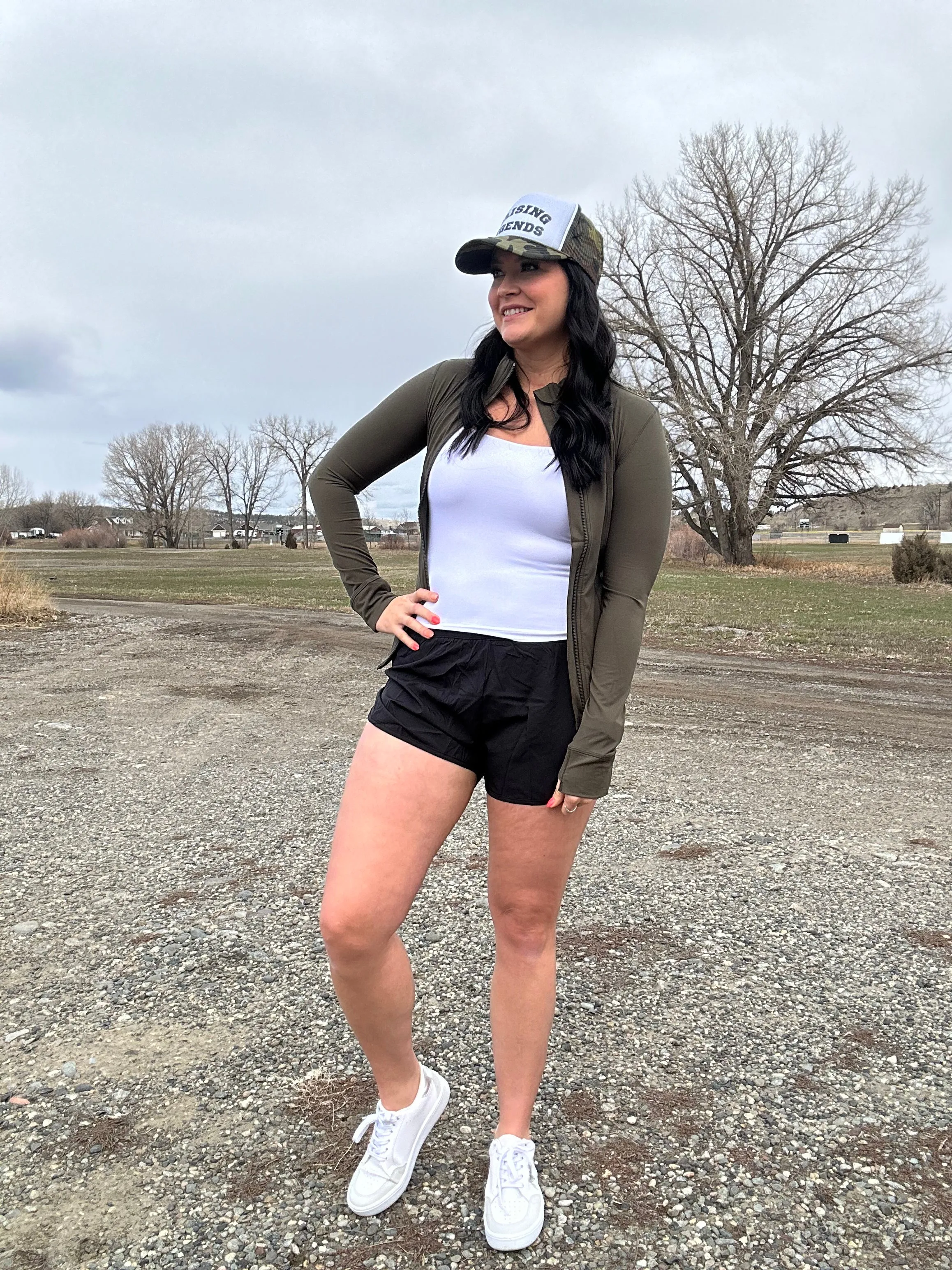 Scottie Active Jacket: Olive