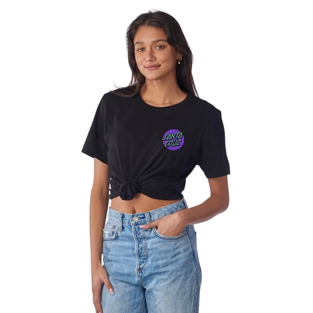 SCR x Thrasher Womens T-Shirt Thrasher Diamond - Black