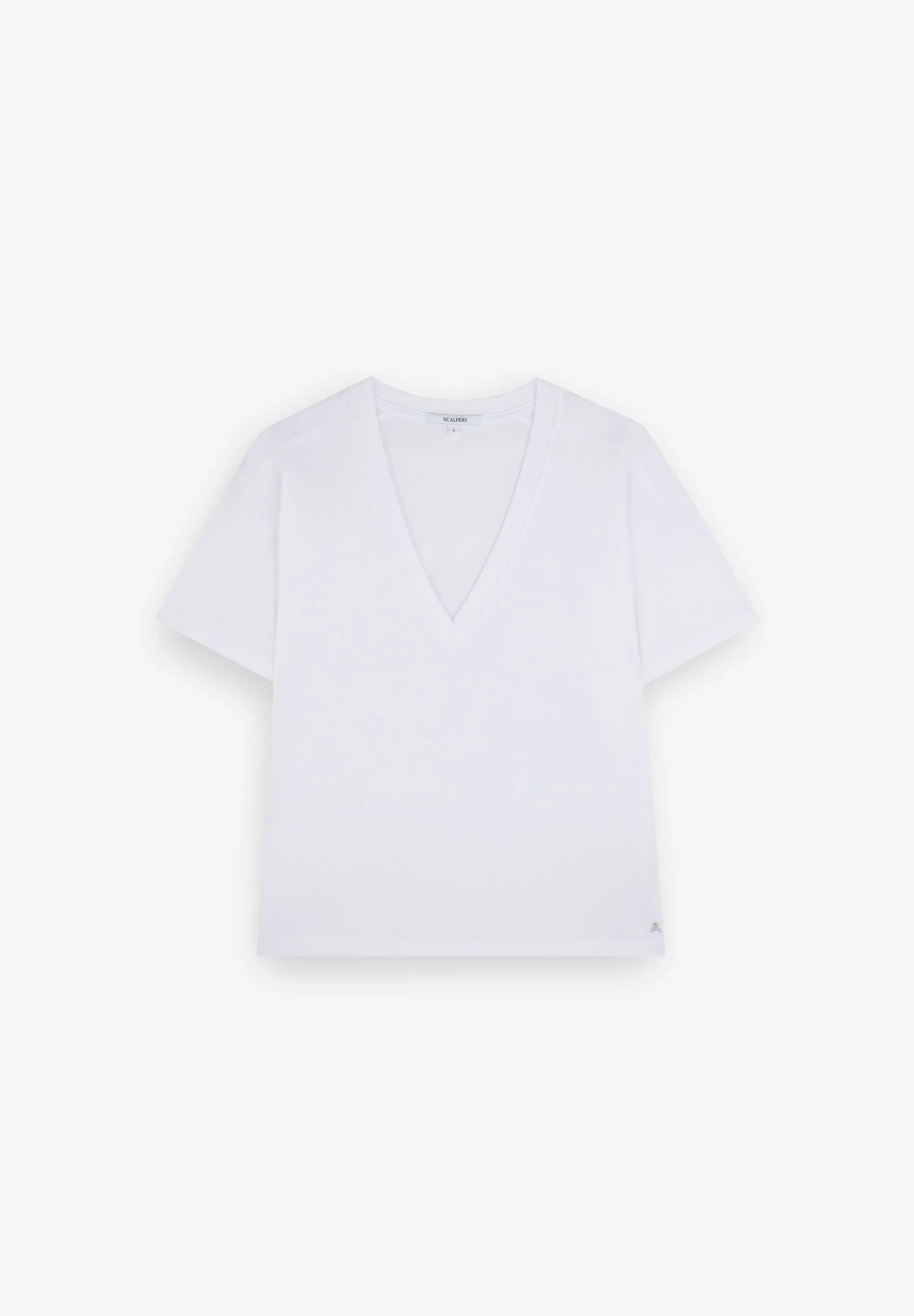 SCV PLAIN SKULL TEE