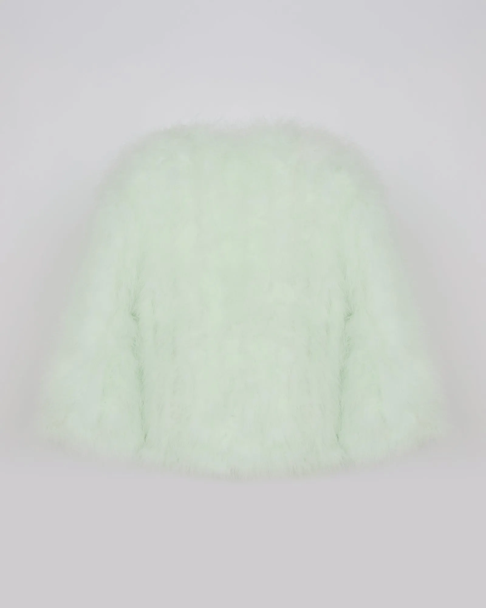Short feather jacket