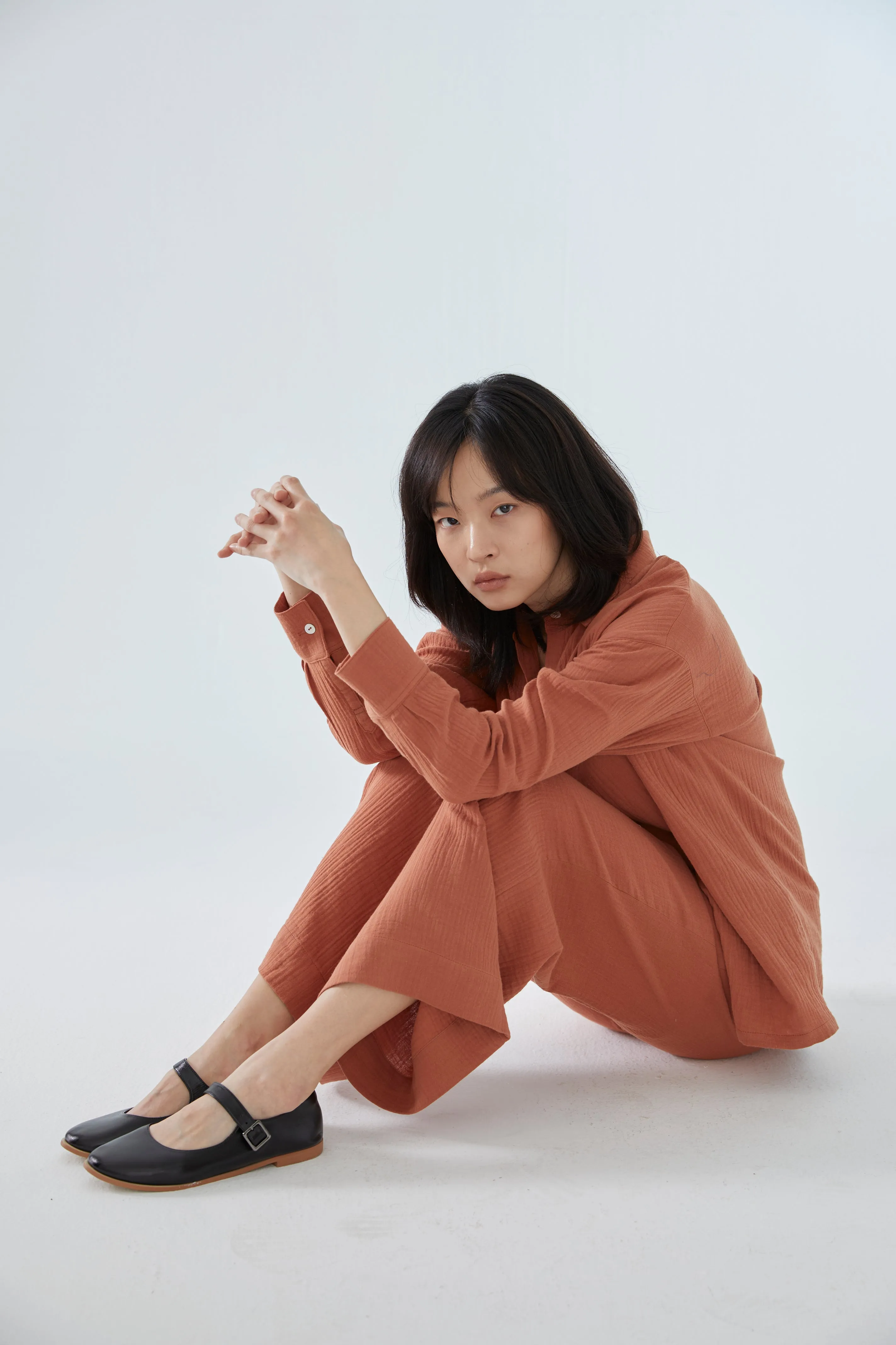 SIMPLE WIDE LEG PANTS