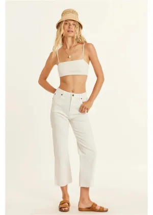 Sisstr Women's Kellyn Denim Woven Pant