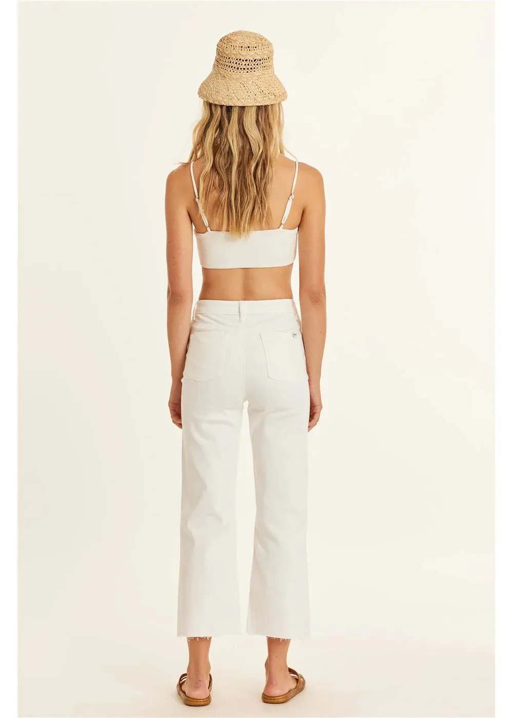 Sisstr Women's Kellyn Denim Woven Pant