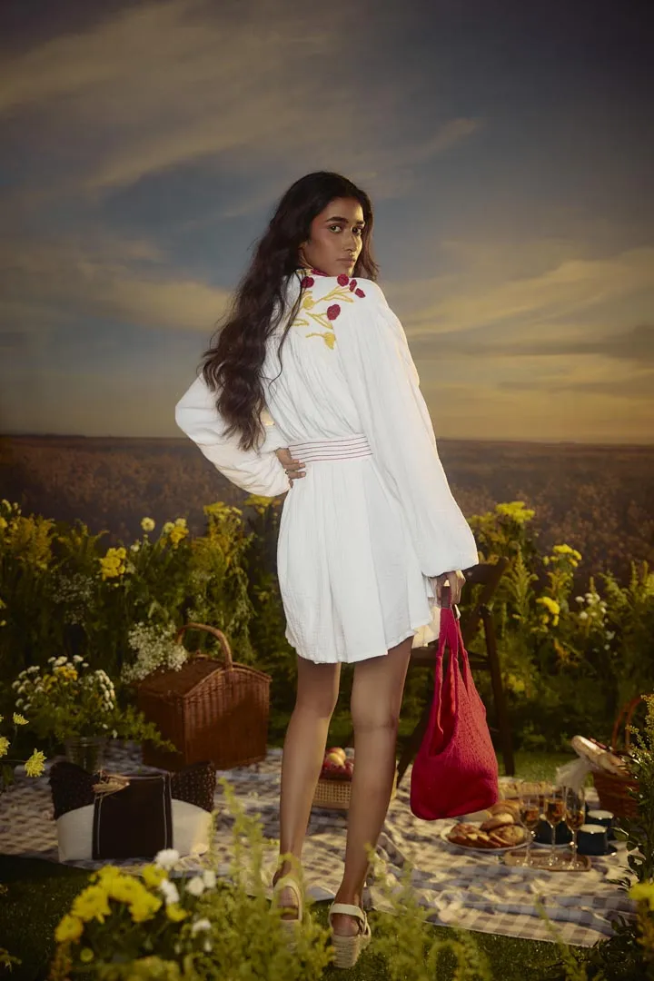 Sleek Statement Shirt Dress with Belt