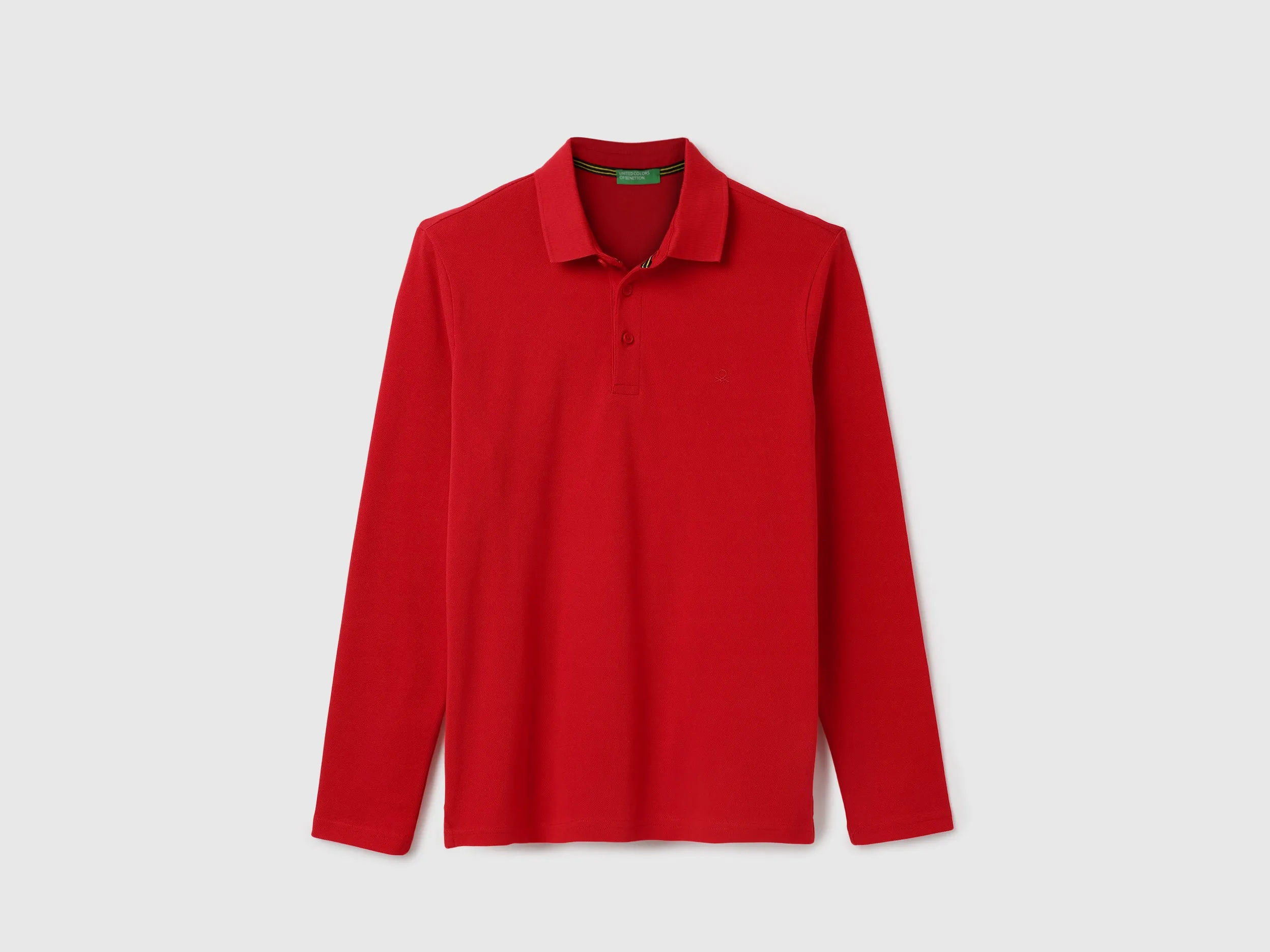 Slim Fit Polo Neck Solid T-Shirt